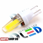  DLED Автолампа светодиодная T10 - W5W - 2 COB 2W (2шт.)